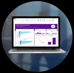 Creating Dashboards in excel: