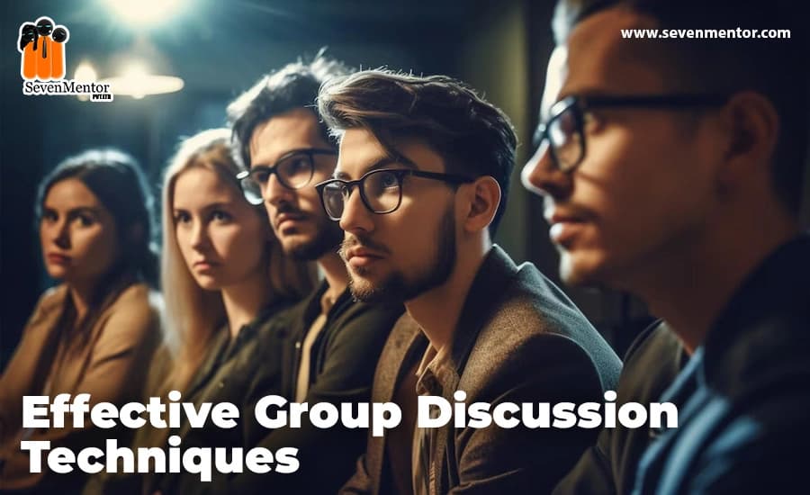 Participants in a group discussion, actively exchanging ideas and demonstrating effective communication techniques in a collaborative environment.