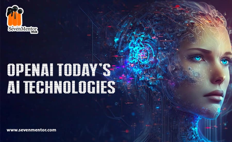 Image depicting the OpenAI logo with a modern technology background, symbolizing advancements in artificial intelligence today.