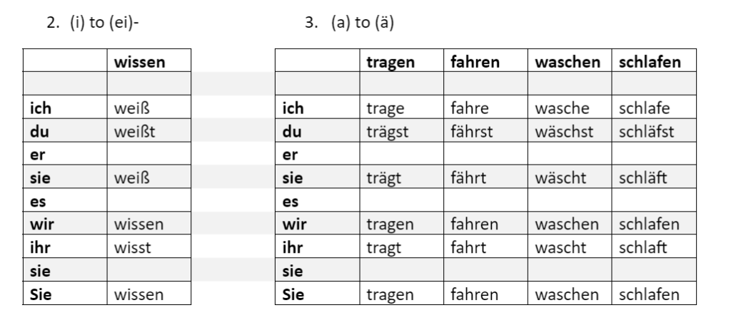 Verb Conjugation and Sentence Structure in German