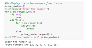 Q. Write a Python program to find sum of all prime numbers between 1 to n.
