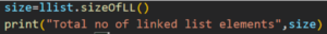 Get the Length of a Linked List in Python: 
