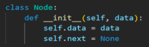 Creating a Node Class 