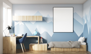 Soothing Wallpaper Designs for Your Study Room