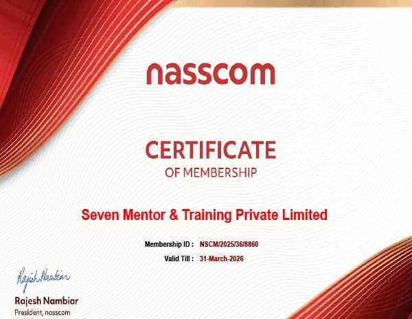 NASSCOM CERTIFICATION certificate